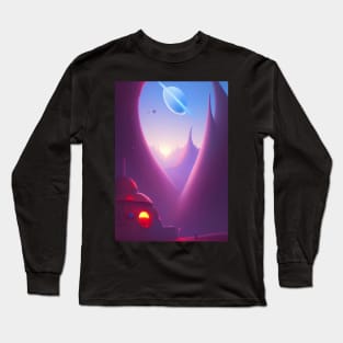 DREAMY PEACEFUL PLANET Long Sleeve T-Shirt